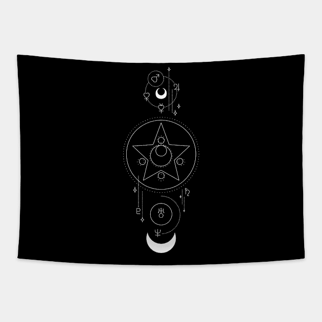 Sailor Starline Tapestry by Wimido