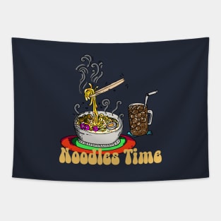 Delicious Noodle and Iced Tea Tapestry