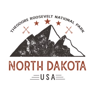 Vintage Theodore Roosevelt National Park T-Shirt