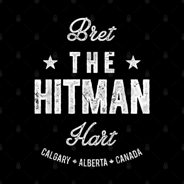 Bret Hart The Hitman Hart Vintage Fight Type by Holman