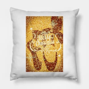 Merry Christmas Swanlake No. 7 Pillow