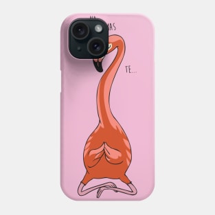 NAMASTE Flamingo Phone Case