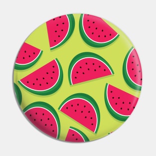 Juicy Watermelon Slices Pin