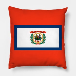 Flag of West Virginia Pillow