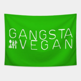 Gangsta Vegan Tapestry