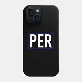 Perez - Driver Tag Phone Case