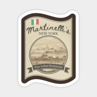 Martinelli's Fine Italian Restaurant Magnet