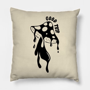 Dripping Mushroom Pillow