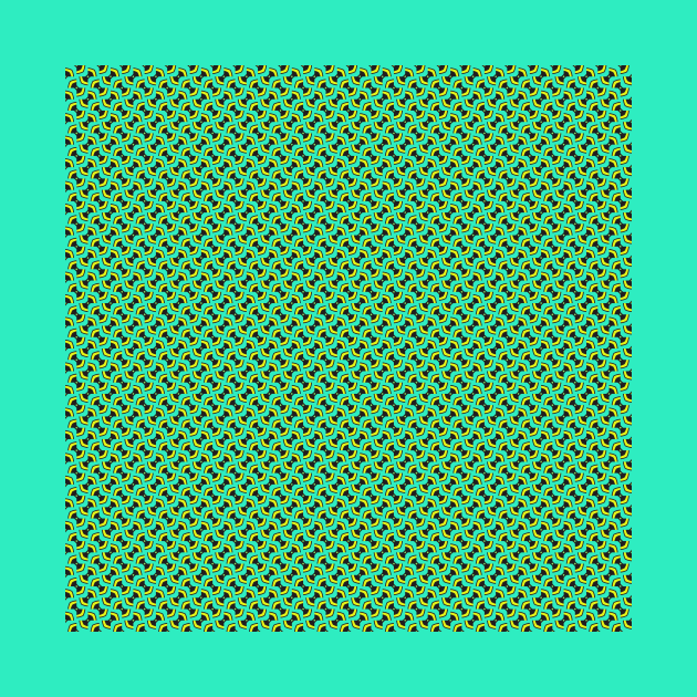 Green motif seamless pattern by mounhome