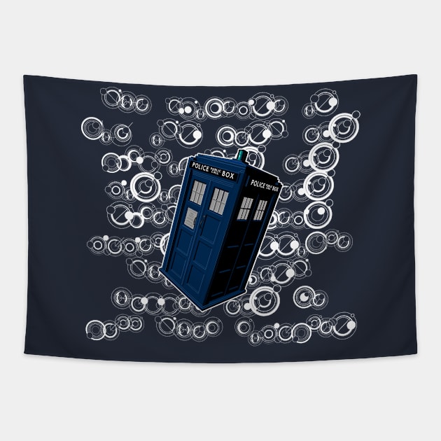 TARDIS Tapestry by SimonBreeze