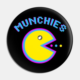 Munchies Pixel I love Arcade games Monster  BoomBoomInk Pin