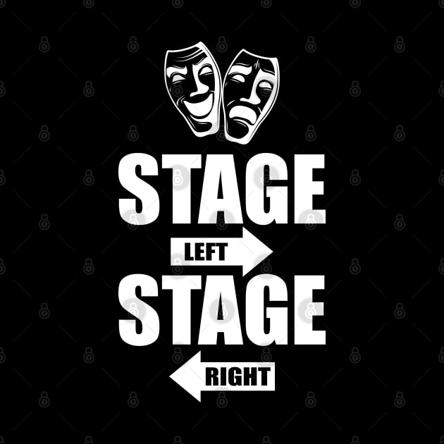 Theatre - Stage Left Stage Right by KC Happy Shop