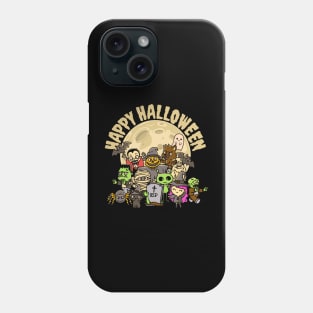 Halloween Monsters Happy Halloween Cute Phone Case