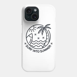 Surf Into Summer Phone Case