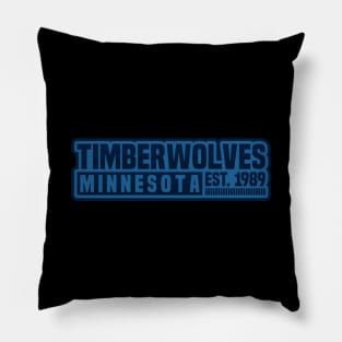 Minnesota Timberwolves 01 Pillow