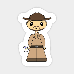 Comicones Stranger Things - Hopper Magnet