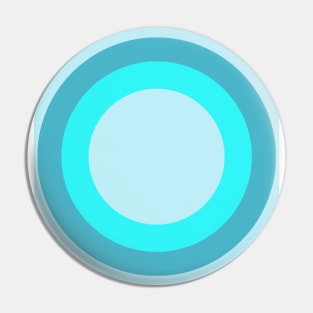 Blue Circles Pin