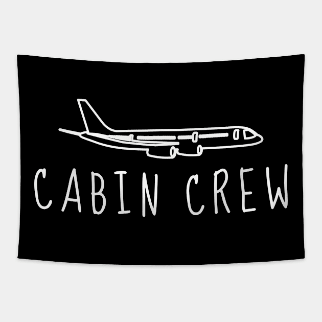 Cabin Crew Tapestry by Jetmike