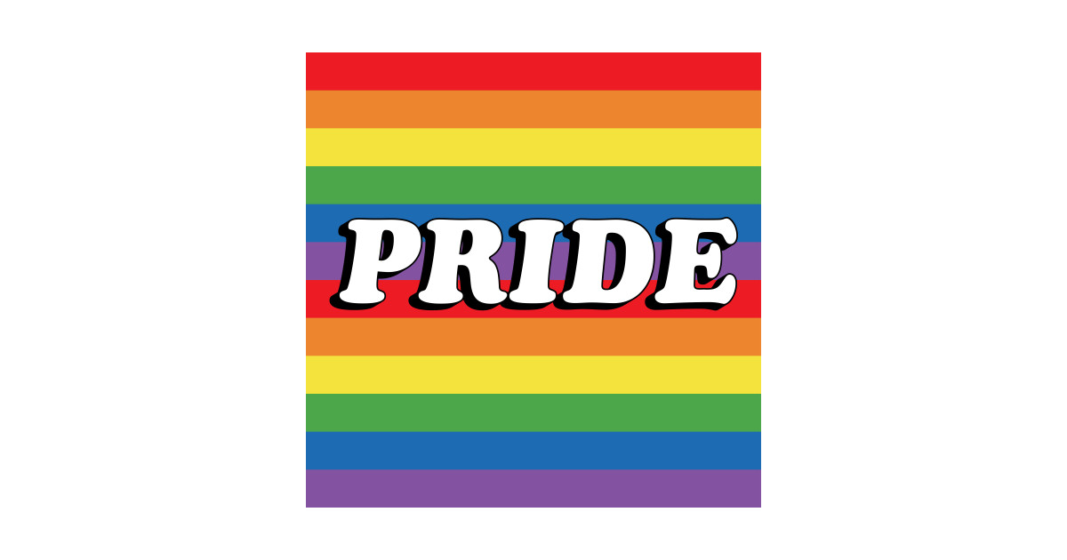 retro pride lgbtq pride flag lgbtq sticker teepublic