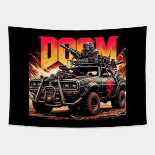 Doom Mad Max Tapestry