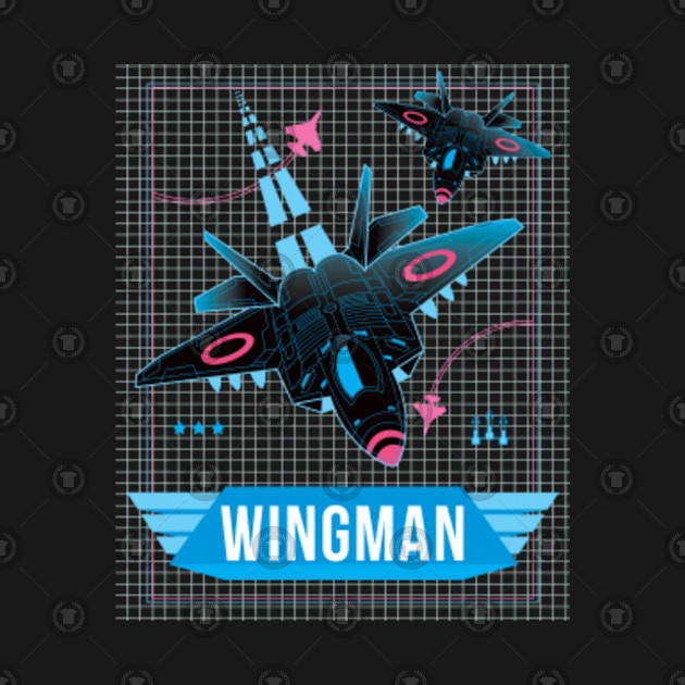 Wingman 1980s Air Force Top Gun T Shirt Teepublic