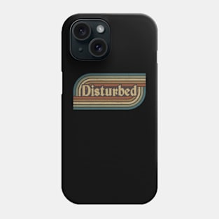 disturbed vintage stripes Phone Case