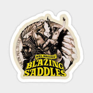 Blazing Saddles Original Aesthetic Tribute 〶 Magnet