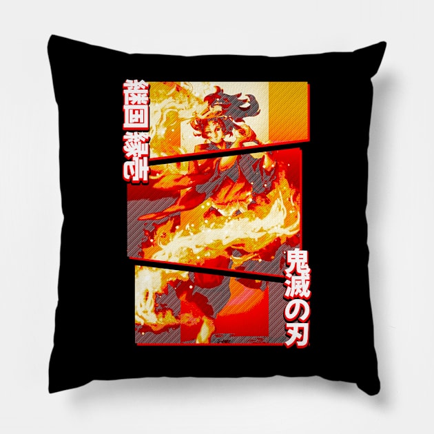 Yoriichi Tsugikuni Pillow by Anima X Anima