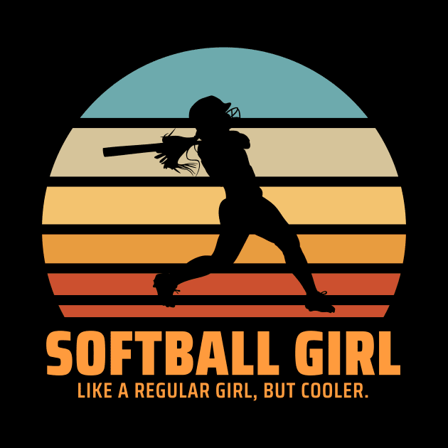 softball girl by meihera artworks