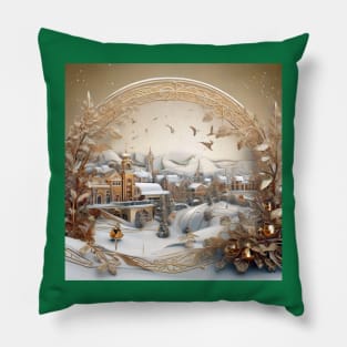 Nativity Scene Pillow