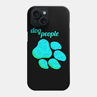 dog people - mint Phone Case