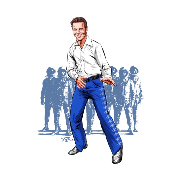 Dennis Quaid - An illustration by Paul Cemmick by PLAYDIGITAL2020