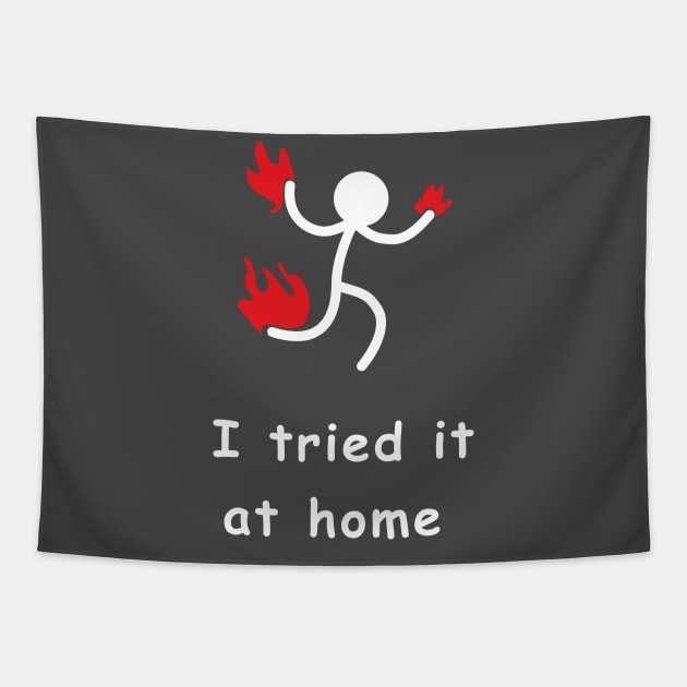 i tried it at home Tapestry by seem illustrations 