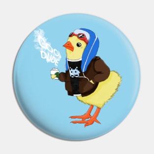 Cool Chick Pin