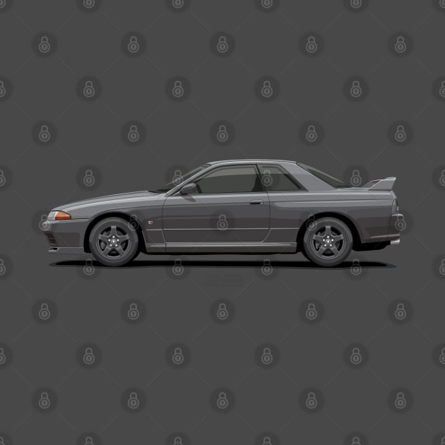 SKYLINE GTR R32 Grey by ARVwerks