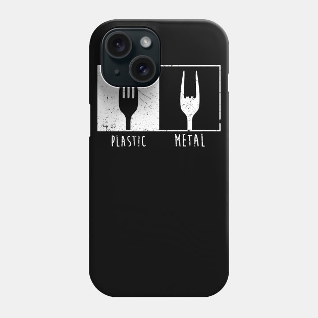 Metal Fork Phone Case by ManuelDA