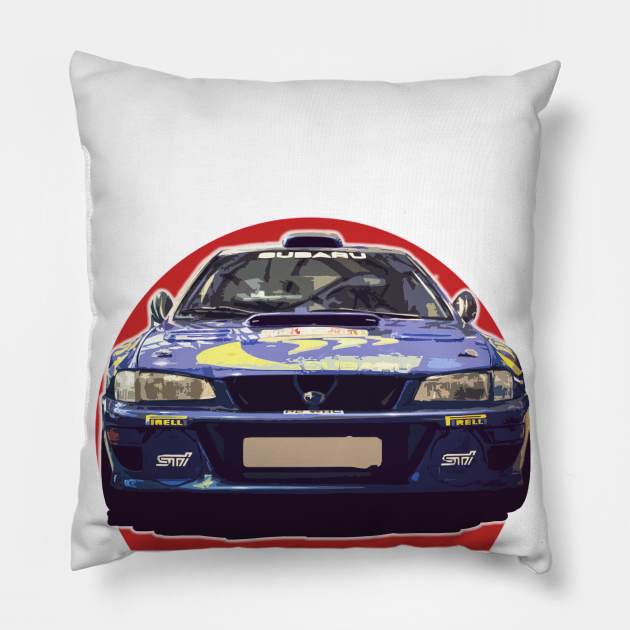 Impreza Pillow by TeEmporium