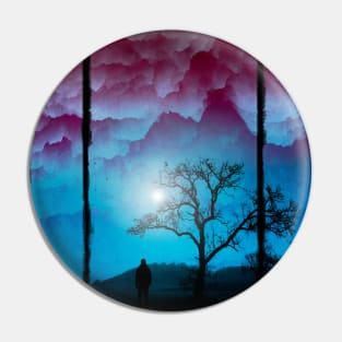 Fierce Sky - Surreal Night Scene Pin