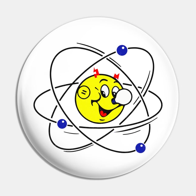 Reddy Kilowatt -Your Electric Servant Pin by LocalZonly