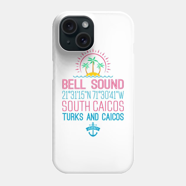 Bell Sound, South Caicos, Turks and Caicos Islands Phone Case by funfun