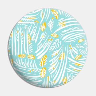 Organic Hand Drawn Foliage Citrus Pin