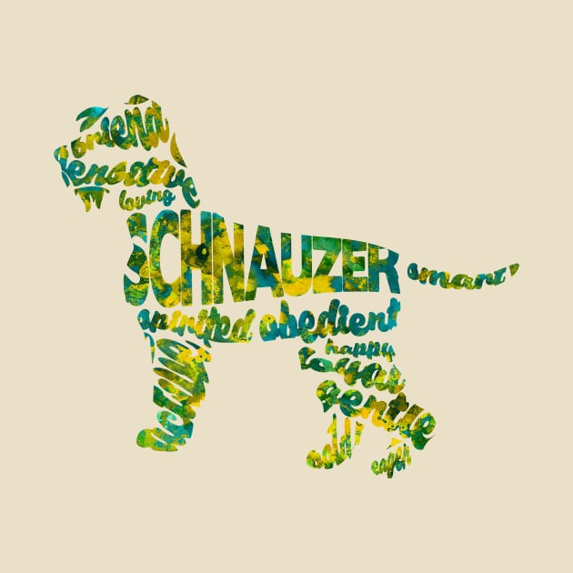 Miniature Schnauzer by inspirowl