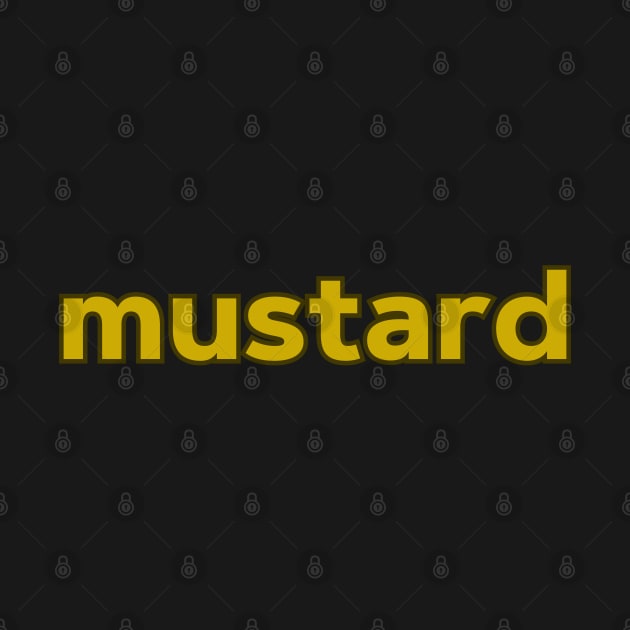 Halloween Costume Shirt MUSTARD by SwagOMart