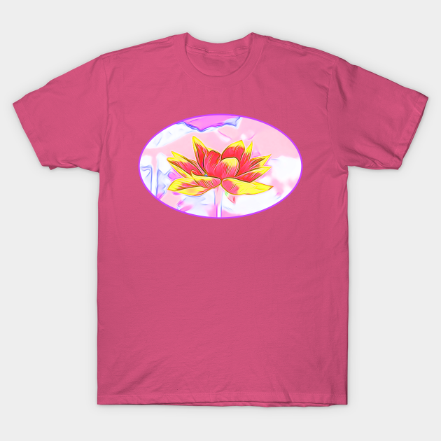 Lotus Flower Yoga - Lotus Flower - T-Shirt | TeePublic