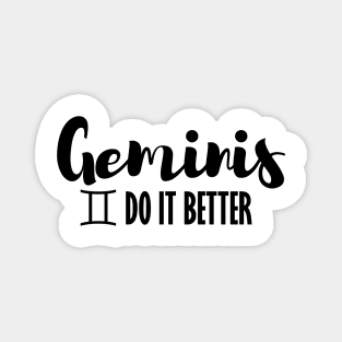 gemini zodiac sign Magnet