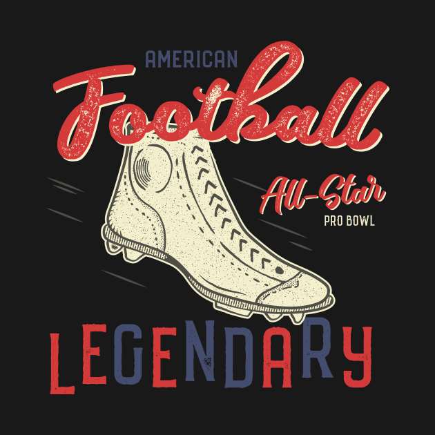 American Football All-Star Legendary by CB Creative Images