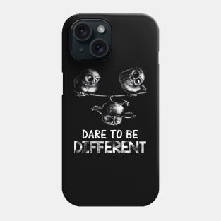 Owl dare to be different Phone Case