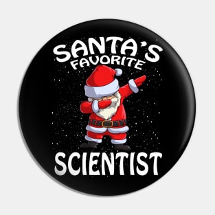 Santas Favorite Scientist Christmas Pin