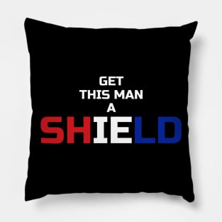 Get this man a shield Pillow