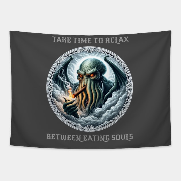 Cthulhu Relaxes Tapestry by Beyond Vanilla